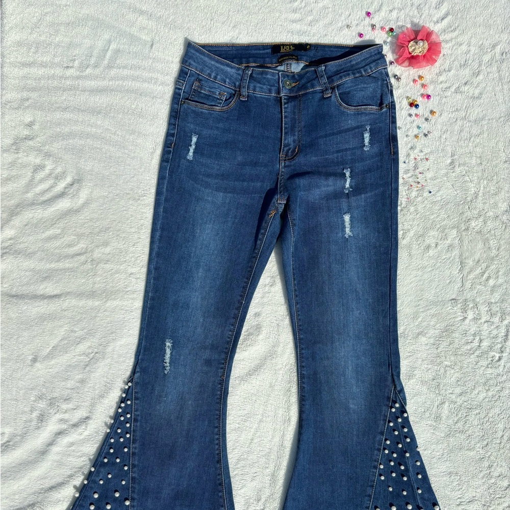 L&B Jeans, High Rise Flare, Size 6